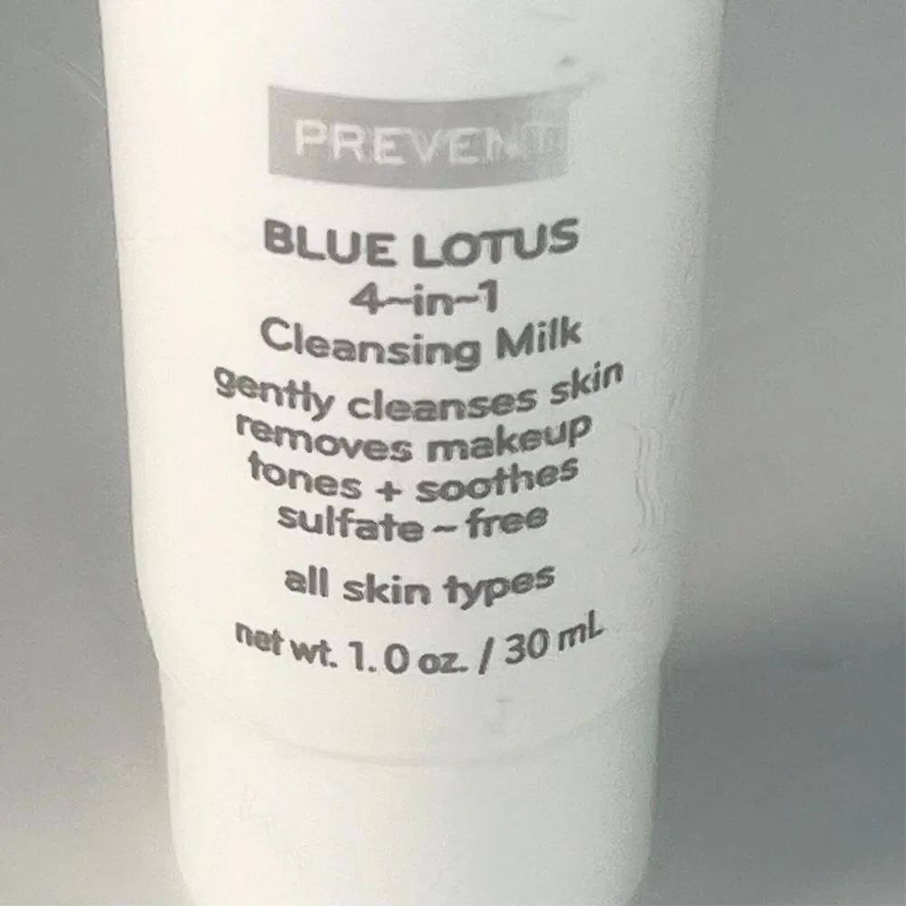 Purlisse Blue Lotus 4-in-1 Cleansing Wash Milk Gentle Travel 1 fl oz 30ml New